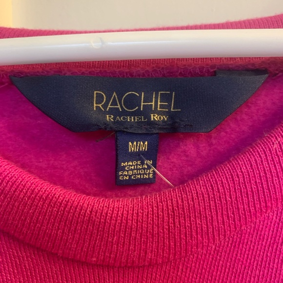Rachel Roy NWT pink/fuschia open back sweater, Medium - Picture 4 of 6